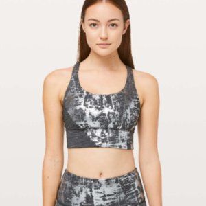 Lululemon 🍋 Energy Bra Long Line *Foil